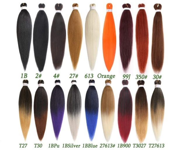 Pre-Stretched braiding hair extensions