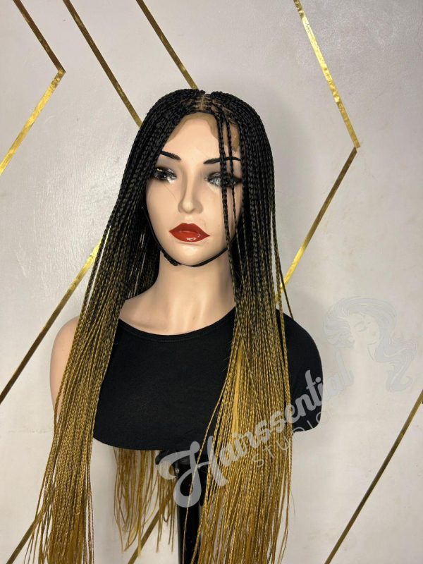 Bone Straight braided wig
